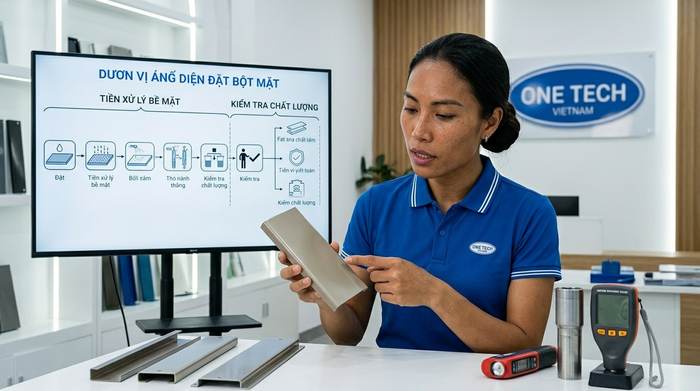 Lựa chọn đơn vị sơn tĩnh điện tại Hà Tĩnh đúng kỹ thuật