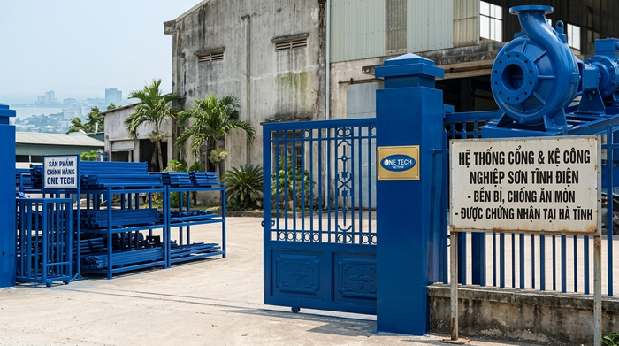 Các ứng dụng sơn tĩnh điện cho cửa cổng, khung kệ và thiết bị công nghiệp tại Hà Tĩnh