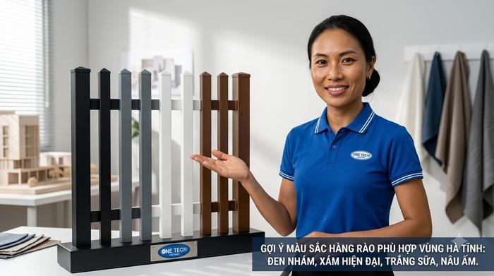 Chọn màu sơn tĩnh điện hàng rào phù hợp kiến trúc Gợi ý bảng màu sơn tĩnh điện cho hàng rào tại Hà Tĩnh