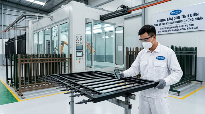 Tổng hợp địa chỉ sơn tĩnh điện hàng rào Hà Tĩnh theo nhu cầu Các nhóm địa chỉ sơn tĩnh điện hàng rào uy tín tại Hà Tĩnh